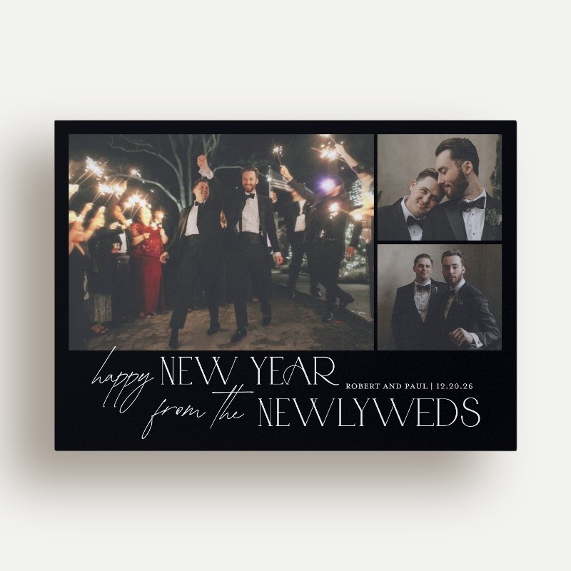 Joyful Vows New Year's Card
