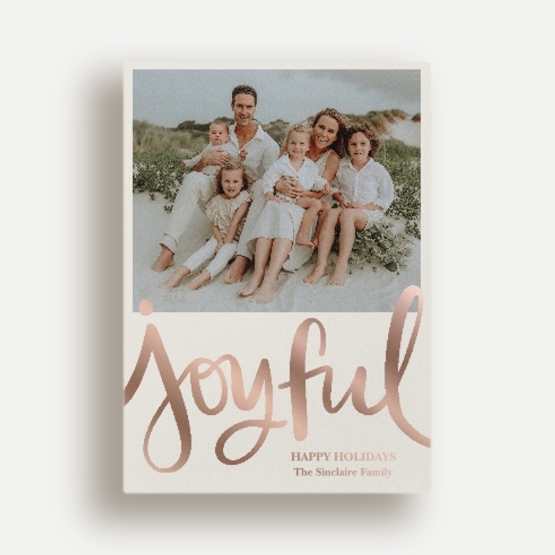 Brushed Joyful