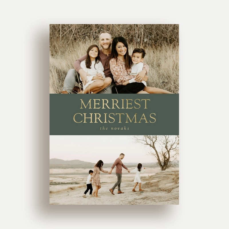 Editable Merriest Sentiment