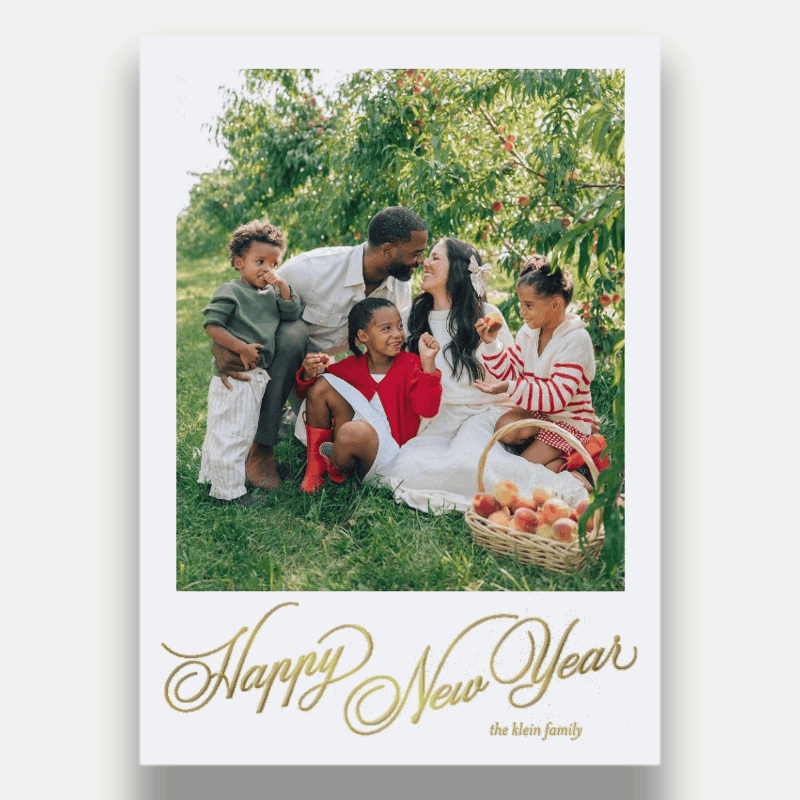 Elegant Gallery Holiday Card