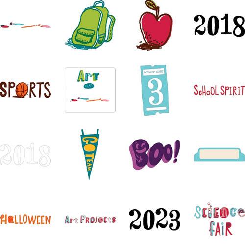 Elementary School Yearbook 8x11 undefined  Premium Album