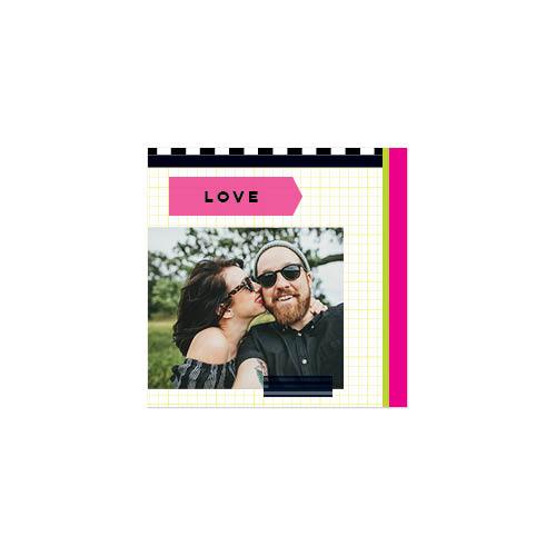 Neon Pop Calendar 12x12 undefined  Wall Calendar