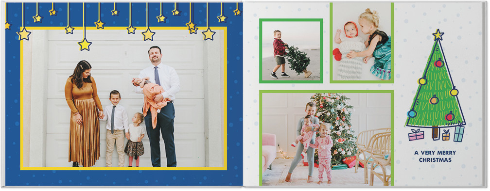 Bright and Bold Kids Year in Review by Sarah Hawkins Designs 11x14 undefined  Photo Book