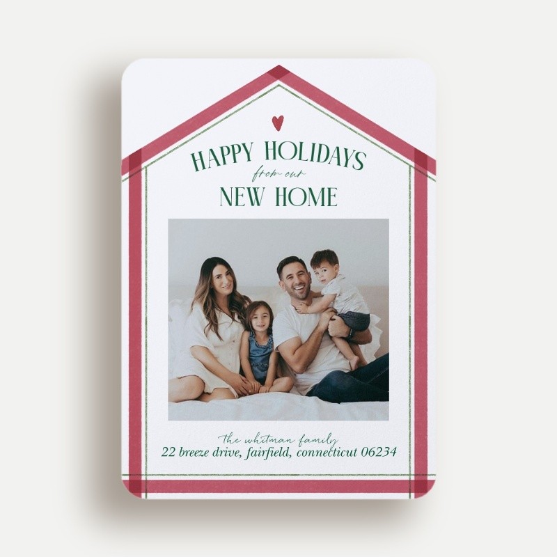 New Home Moving Announcement