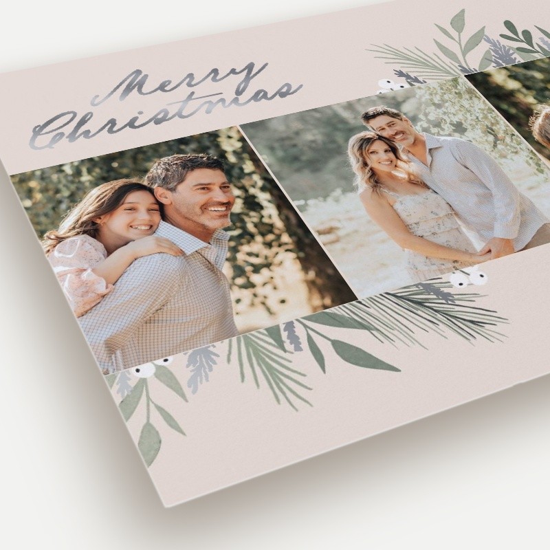Scattered Botanicals Holiday Card