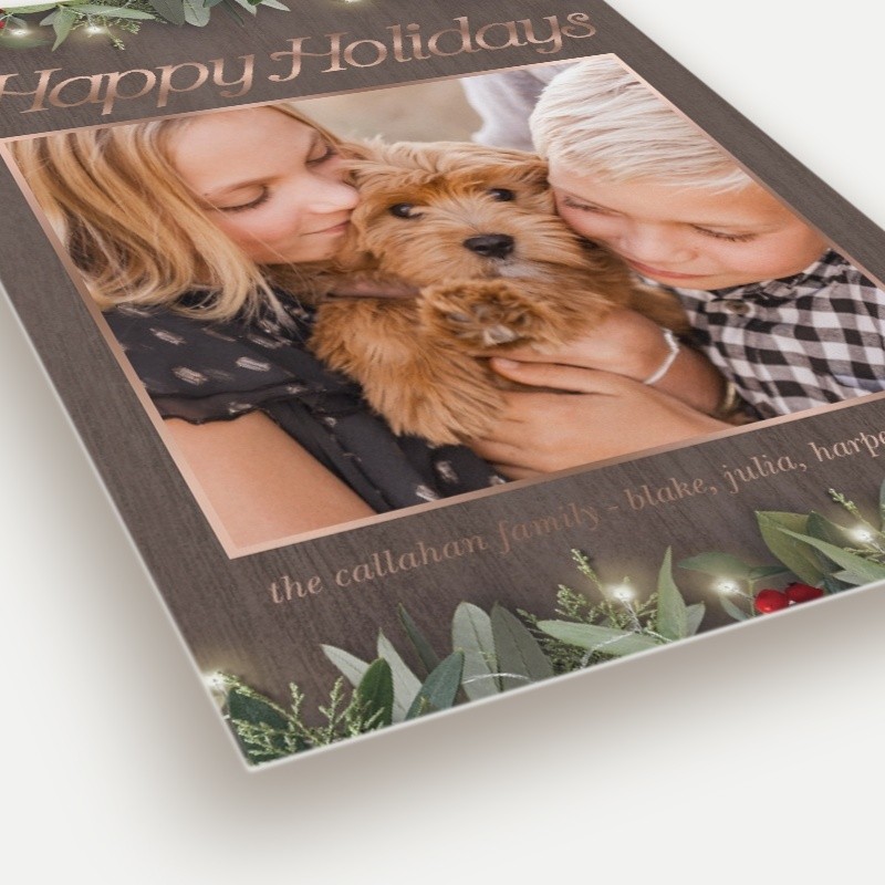 Botanical Trio Holiday Card
