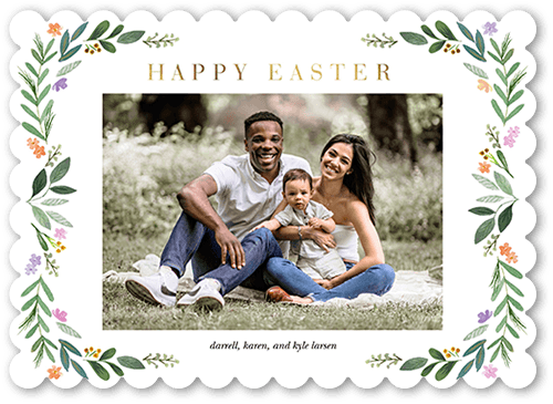Loving Frame 5x7 White  Easter Card