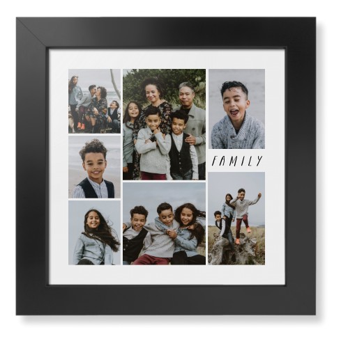 Rustic Picture Gallery Collage Of Seven