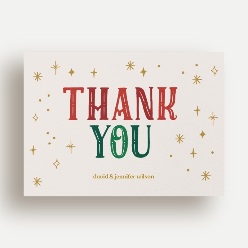 Lavonia Party Thank You Card