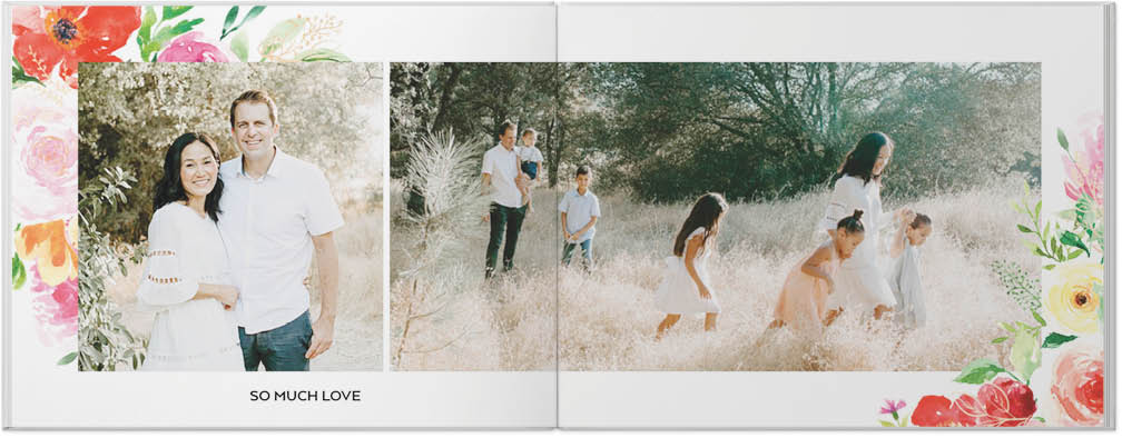 Colorful Florals by Potts Design 8x11 undefined  Photo Book