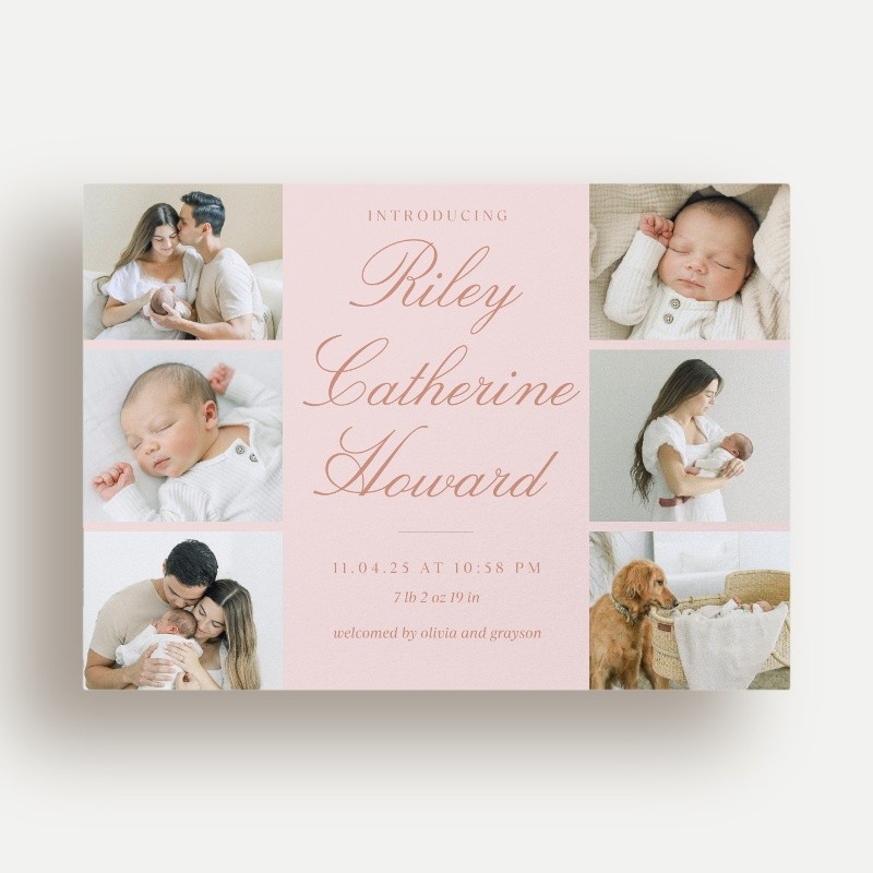 Elegant Announcement