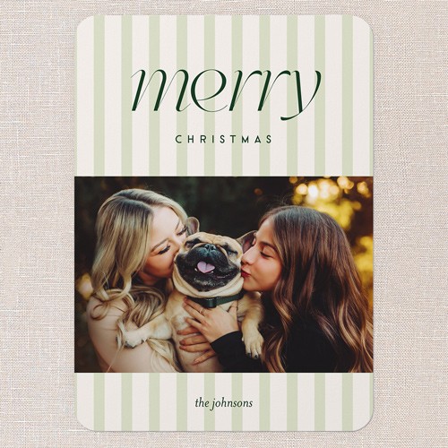 Striped Christmas Cards