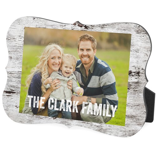 Printed Weathered Faux Wood Landscape