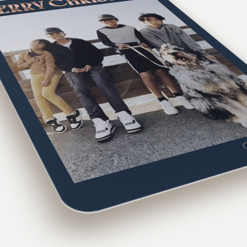 Bold Stack Holiday Card