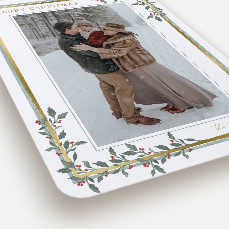 Climbing Vines Holiday Card