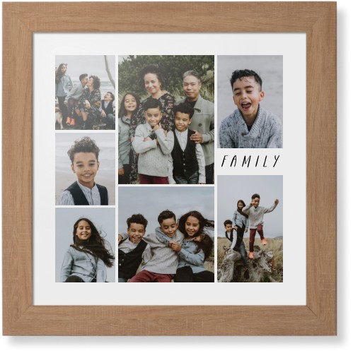 Rustic Picture Gallery Collage Of Seven