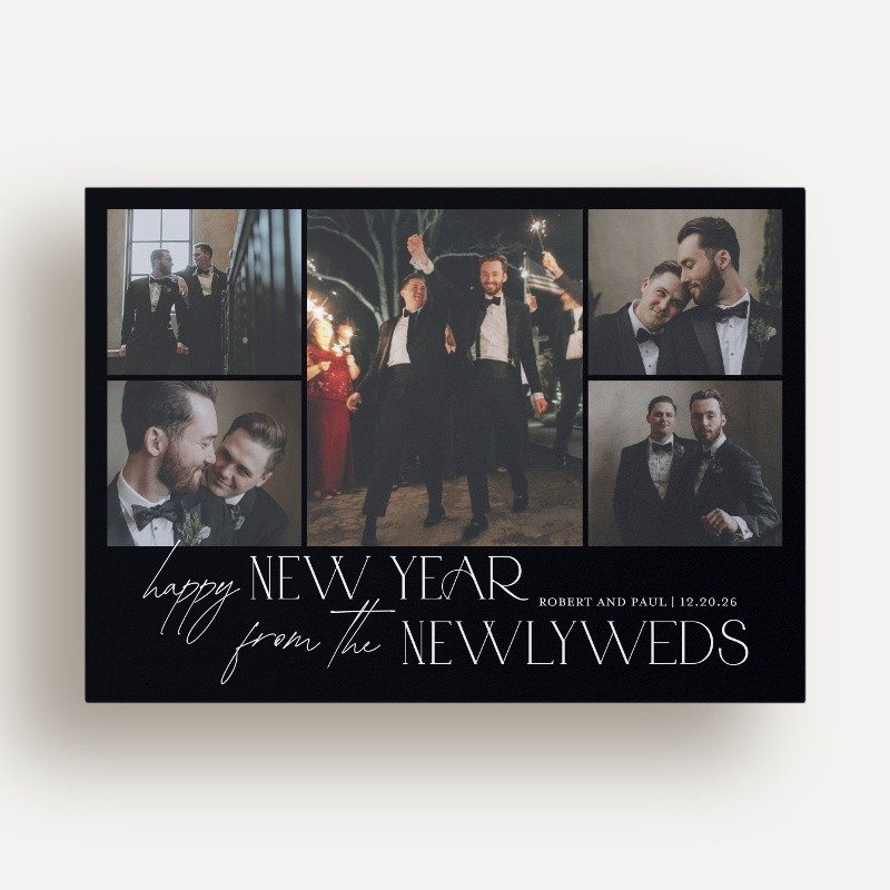 Joyful Vows New Year's Card