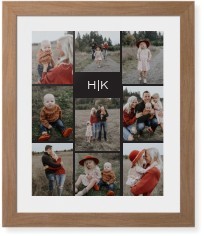 Modern Gallery Monogram of Nine