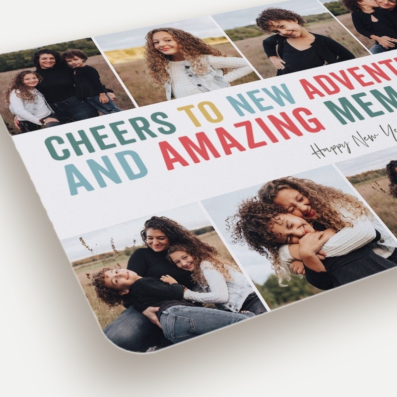 Bold Adventures New Year's Card