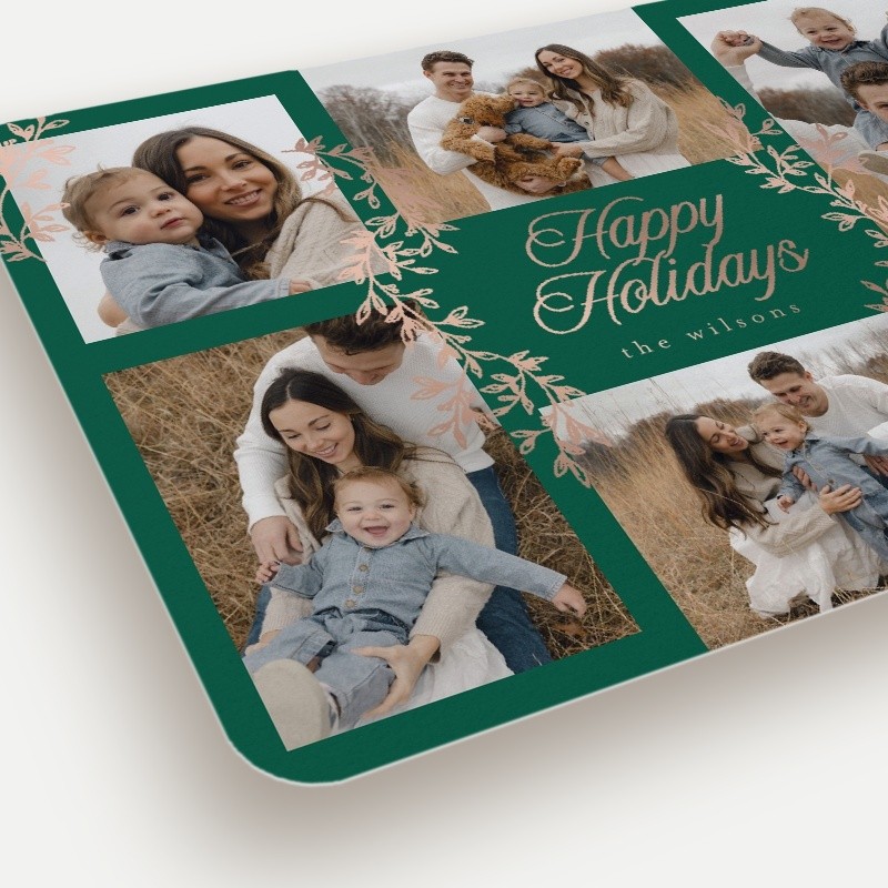 Painted Sprigs Holiday Card