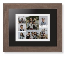 Rustic Picture Gallery Collage Of Seven
