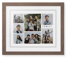 Rustic Picture Gallery Collage Of Seven