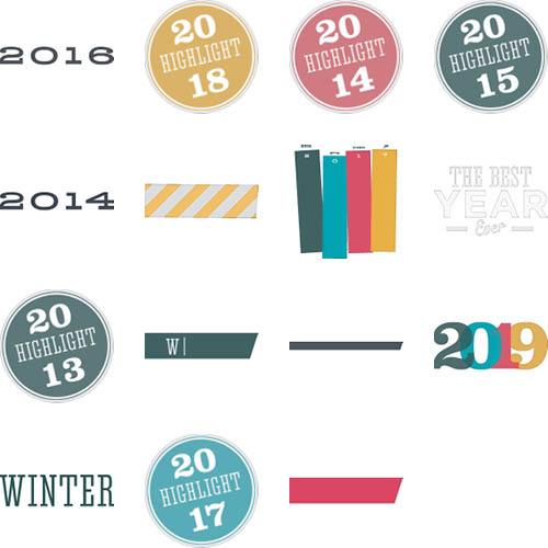 A Year in Color 8x8 undefined  Premium Album