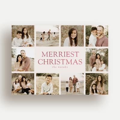 Editable Merriest Sentiment