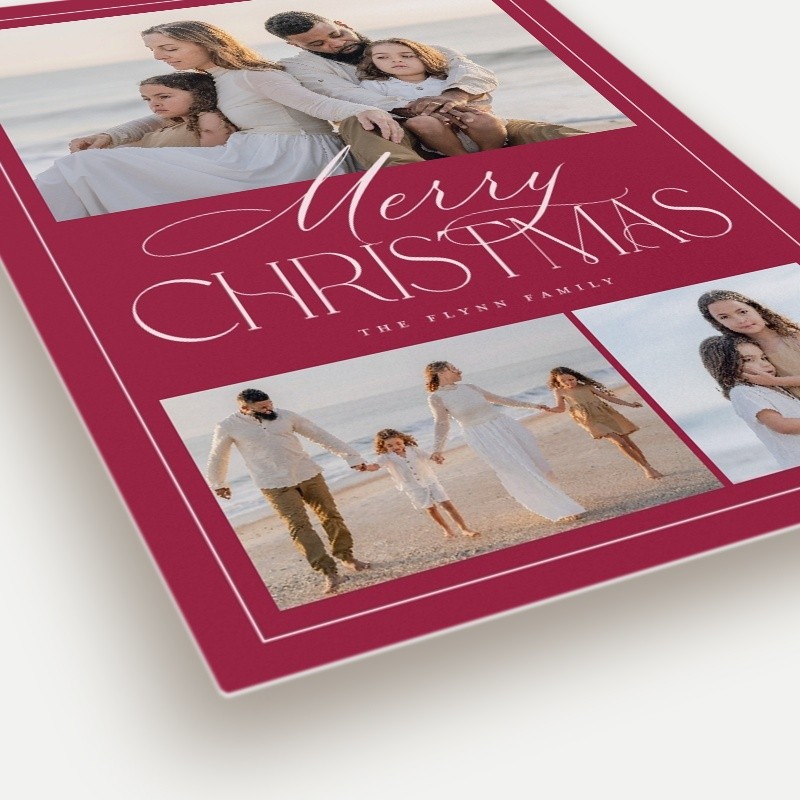 Elegant Mix Holiday Card
