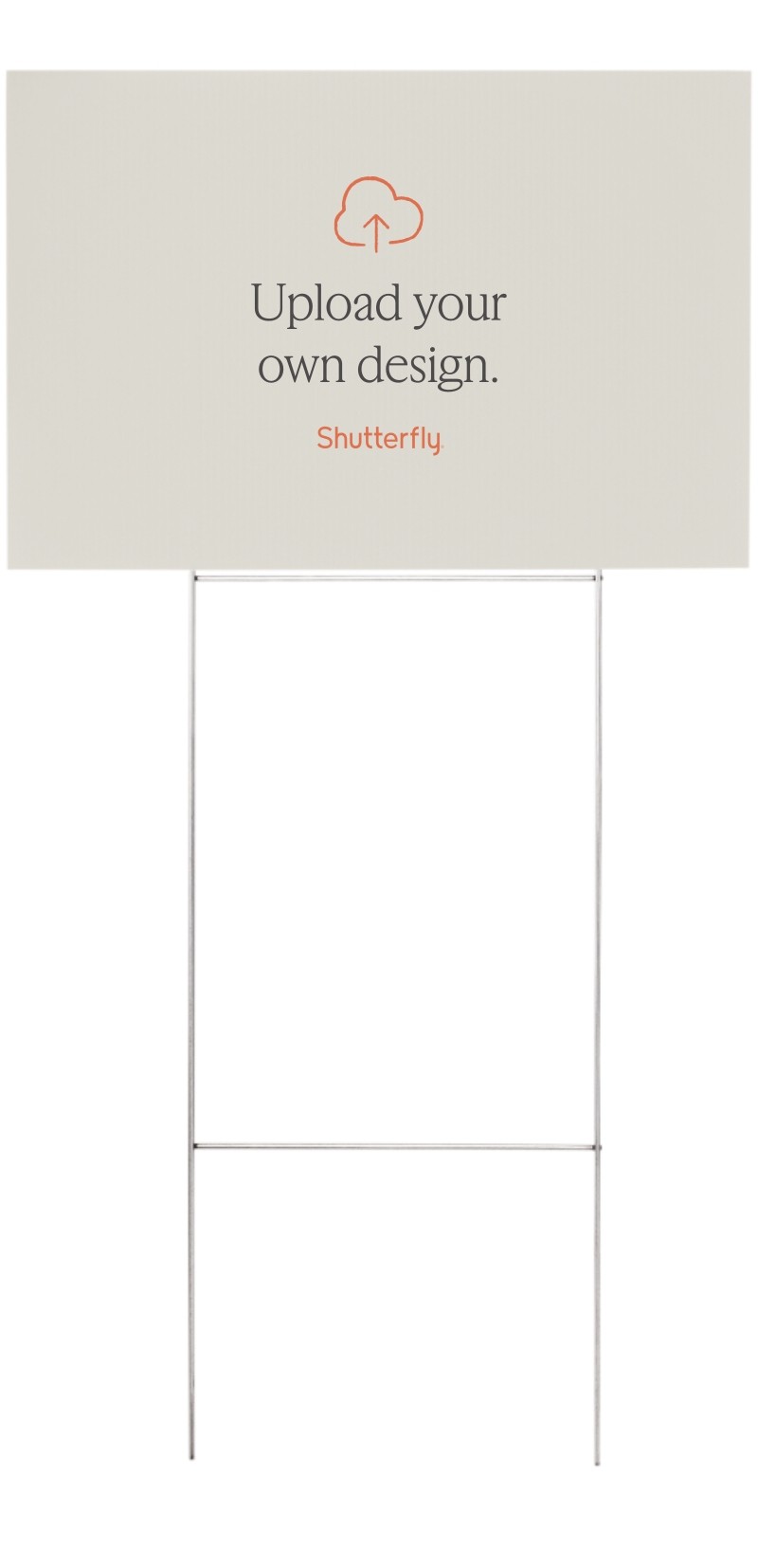 Upload Your Own Design Yard Sign Upload Your Own Design 18x12 Multicolor Yard Sign