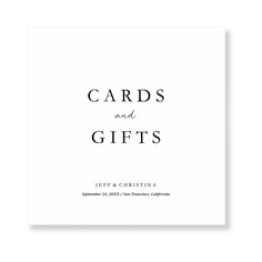 Cards and Gifts Signage