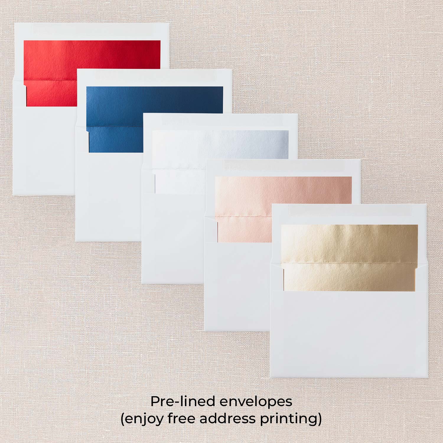 Starburst Border 5x7 White  Christmas Card