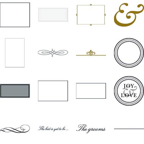 Classic Wedding Guestbook 8x8 undefined  Premium Album