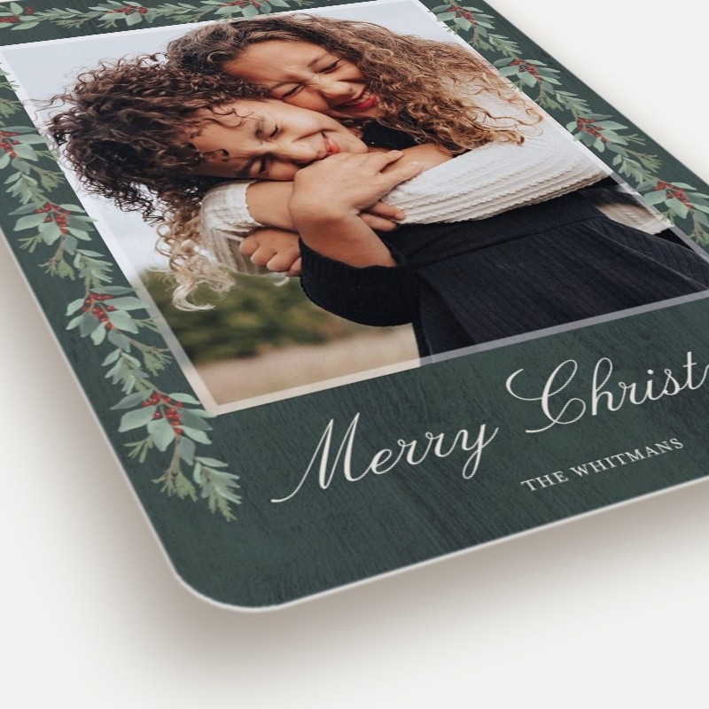 Berry Swag Holiday Card