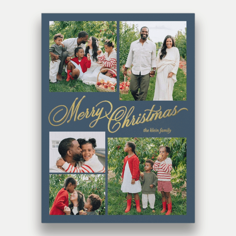 Elegant Gallery Holiday Card