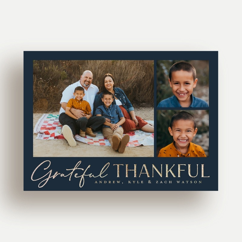 Grateful and Thankful