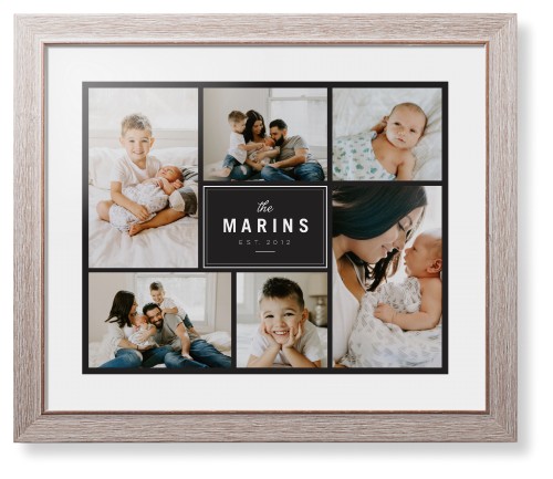 Contemporary Family Collage