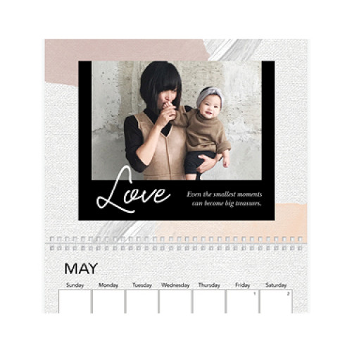 Modern Rustic Calendar