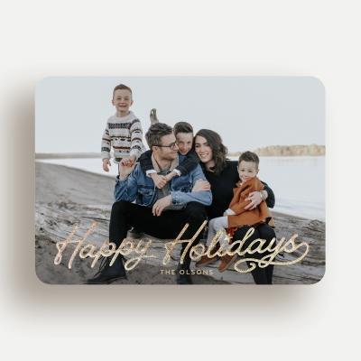 Golden Holiday Wishes