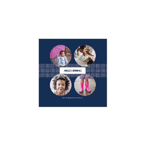 Modern Indigo Calendar 12x12 undefined  Wall Calendar