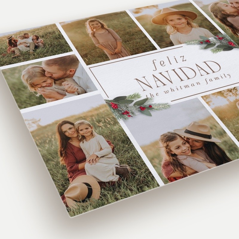 Berry Collage Holiday Card