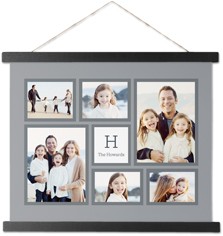 Monogrammed Collage Landscape