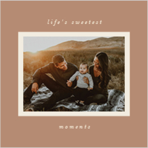 Soft Minimalist Calendar 12x12 undefined  Wall Calendar