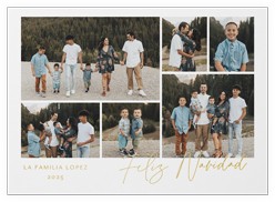 Golden Script Collage