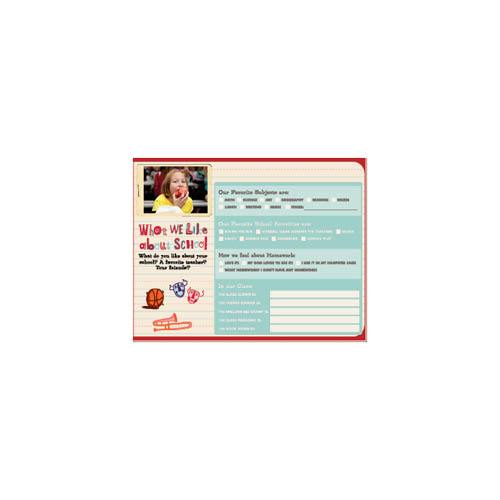 Elementary School Yearbook 8x11 undefined  Premium Album