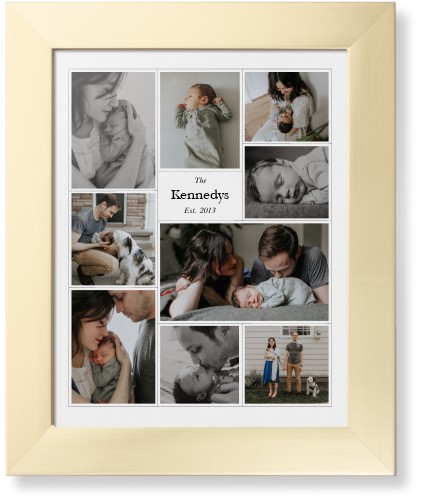 Modern Family Collage Portrait