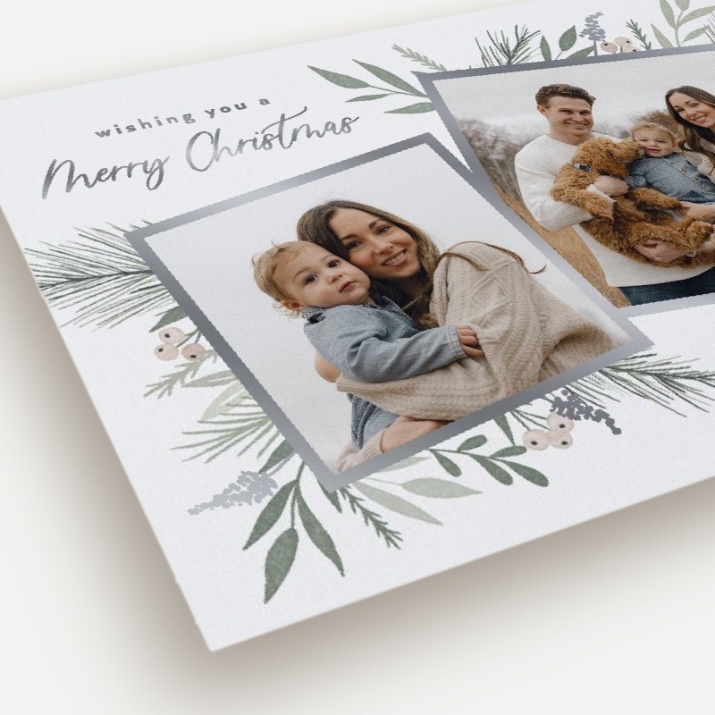 Elegant Botanicals Holiday Card