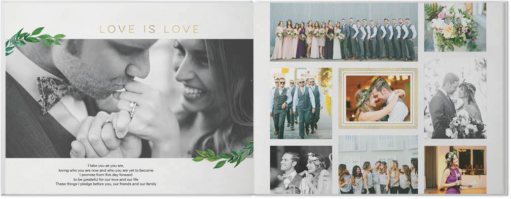 Gilded Wedding 8x11 undefined  Photo Book