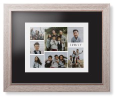 Rustic Picture Gallery Collage Of Seven