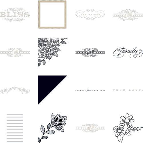 Vintage Wedding Guestbook 11x14 undefined  Premium Album